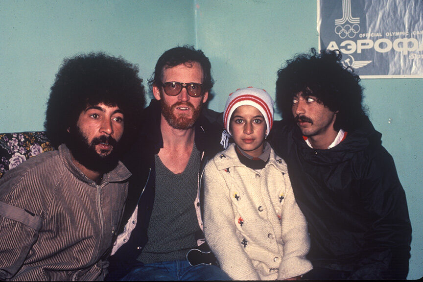 me sitting with my Algerian friends